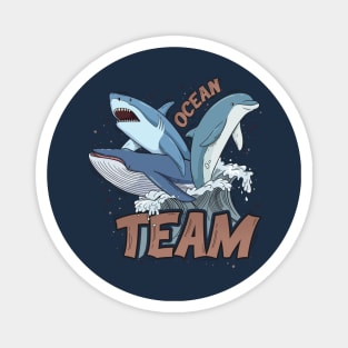 Ocean Team Magnet